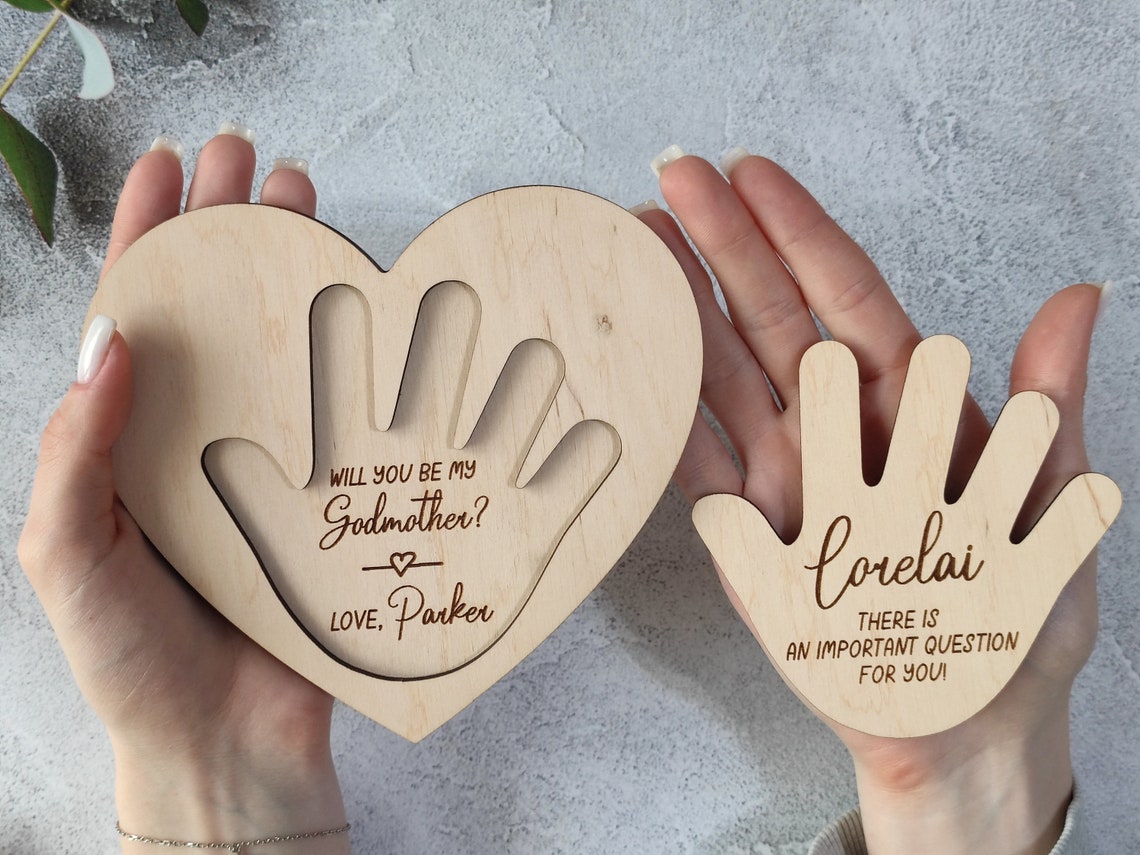 Body Jewelry Ideas - Godmother Godfather Godparent Godparent proposal hadiah