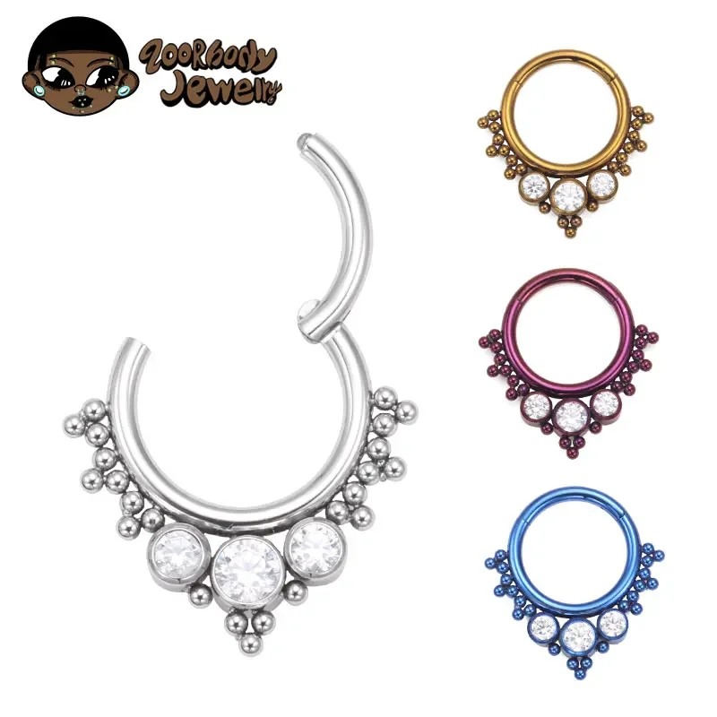 Body Piercing Quality Jewelry - Cincin Tindik Titanium ASTM F136 Berkualitas
