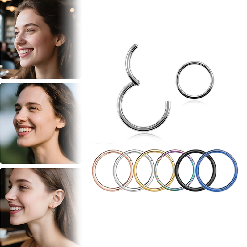 Body Jewelry Nose - Cincin Telinga, Bibir, Tragus, dan Septum
