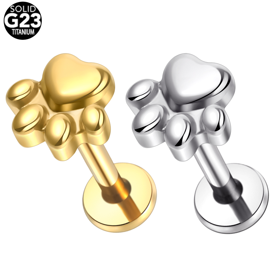 Body Jewelry Implant Grade Titanium - 1 buah kelas implan Titanium anak