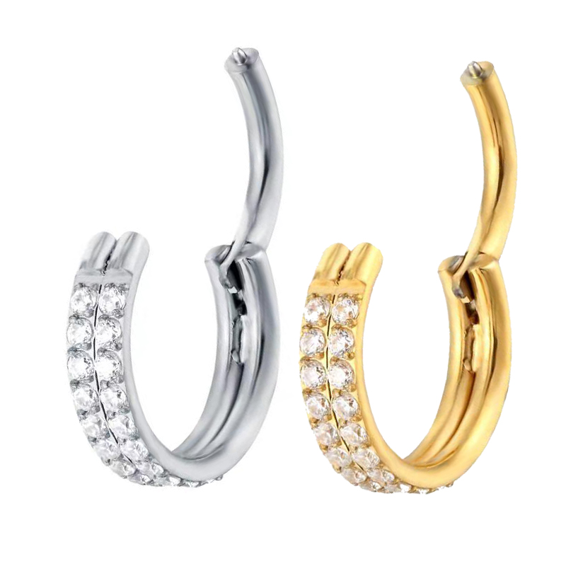 Body Piercing Quality Jewelry - G23 cincin tindik hidung Septum kecil