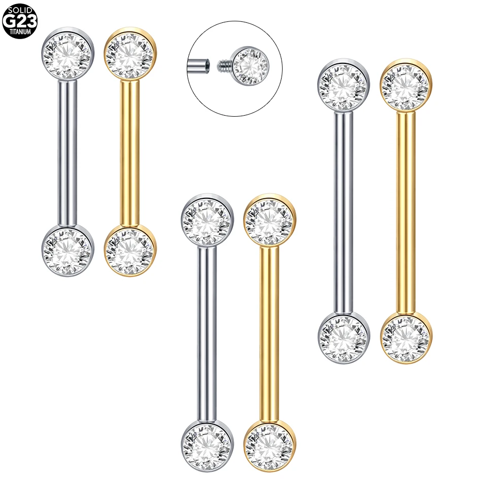 Body Jewelry Implant Grade Titanium - 1/5 buah kelas implan Titanium internal