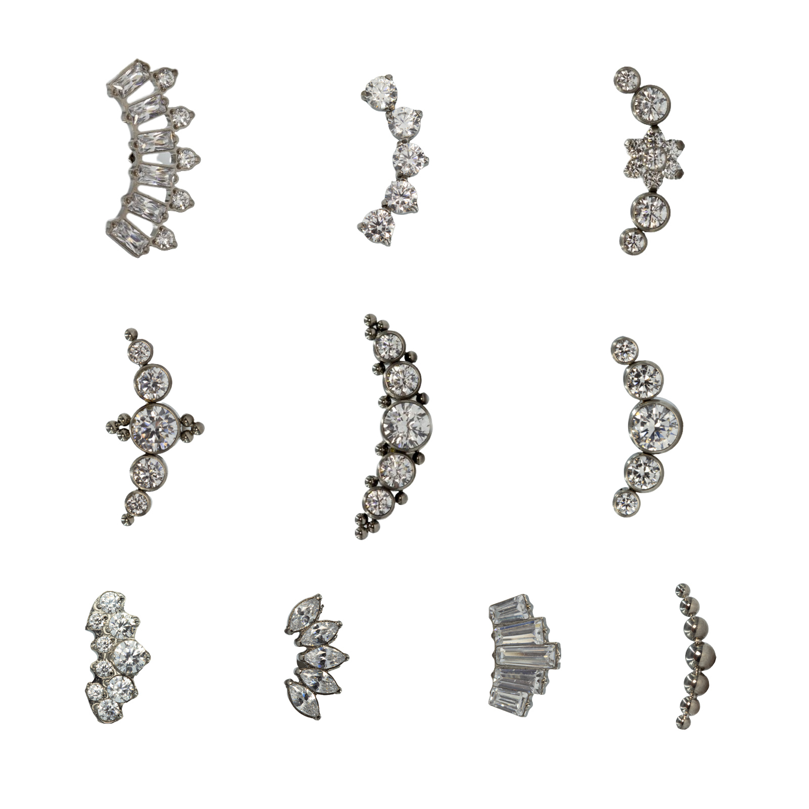 Body Jewelry Implant Grade Titanium - 16G Kelas implan Titanium ASTM F136