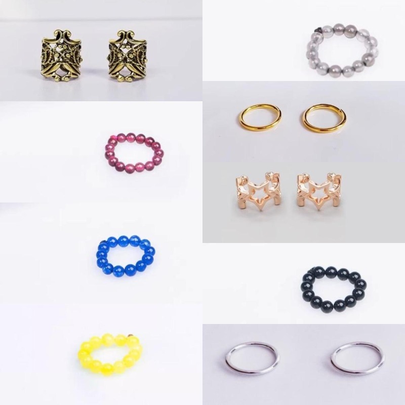 Body Jewelry Real Gold - 1/6 Skala Logam Gelang Gelang Perhiasan