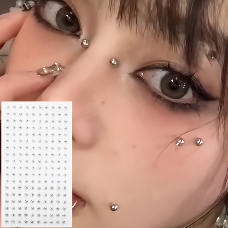 Body Jewelry Nose - 4pcs Set Kit Tindik Palsu Tanpa