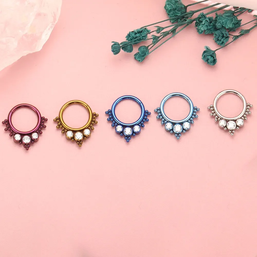 Cincin Tindik Titanium ASTM F1 - Body Piercing Quality Jewelry ulasan dan harga