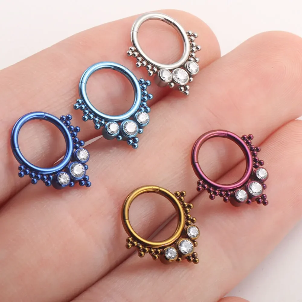 Cincin Tindik Titanium ASTM F1 - Body Piercing Quality Jewelry ulasan dan harga