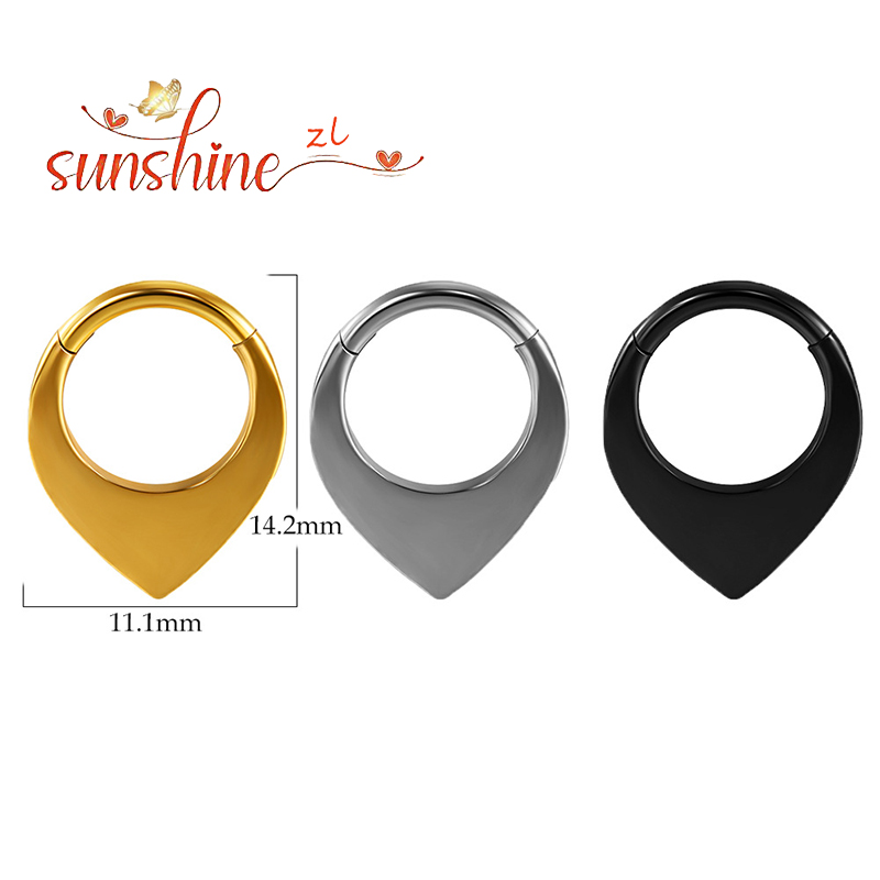 Anting-anting clicker septum a - Body Piercing Quality Jewelry ulasan dan harga