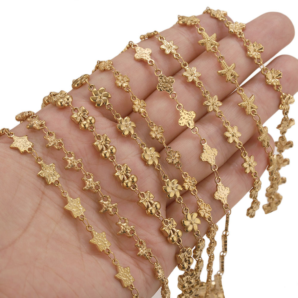 Rantai Kabel Baja Anti Karat 1 - Body Jewelry Chains ulasan dan harga