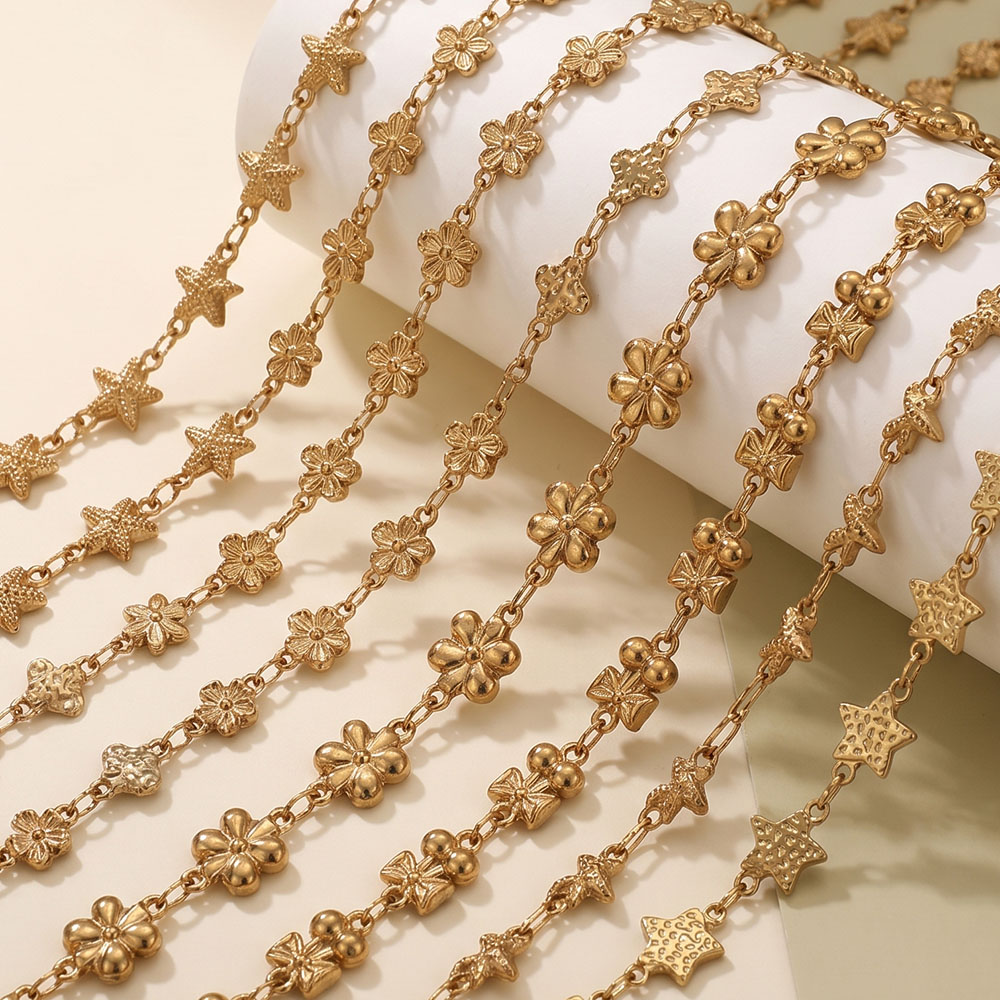 Rantai Kabel Baja Anti Karat 1 - Body Jewelry Chains ulasan dan harga