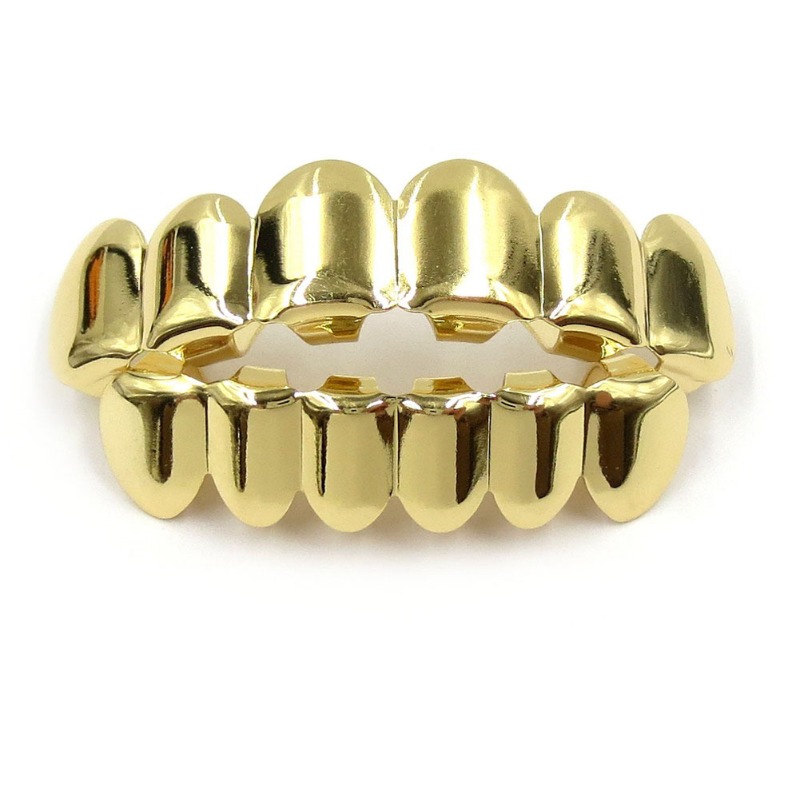 Set Grillz Gigi HIP HOP Lapis  - Body Jewelry Real Gold ulasan dan harga