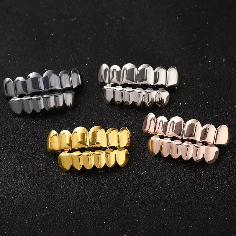 Set Grillz Gigi HIP HOP Lapis  - Body Jewelry Real Gold ulasan dan harga