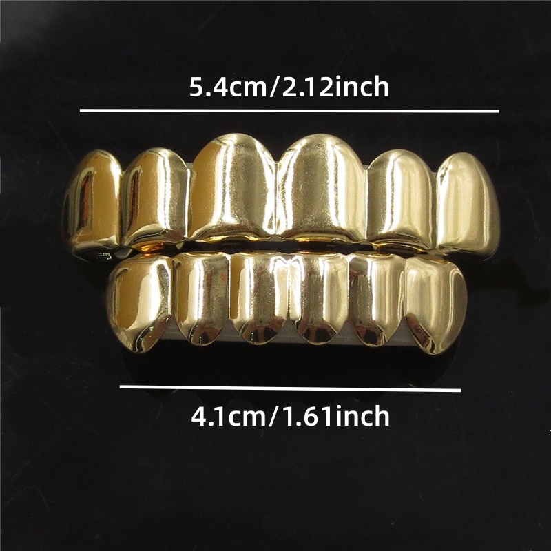 Set Grillz Gigi HIP HOP Lapis  - Body Jewelry Real Gold ulasan dan harga