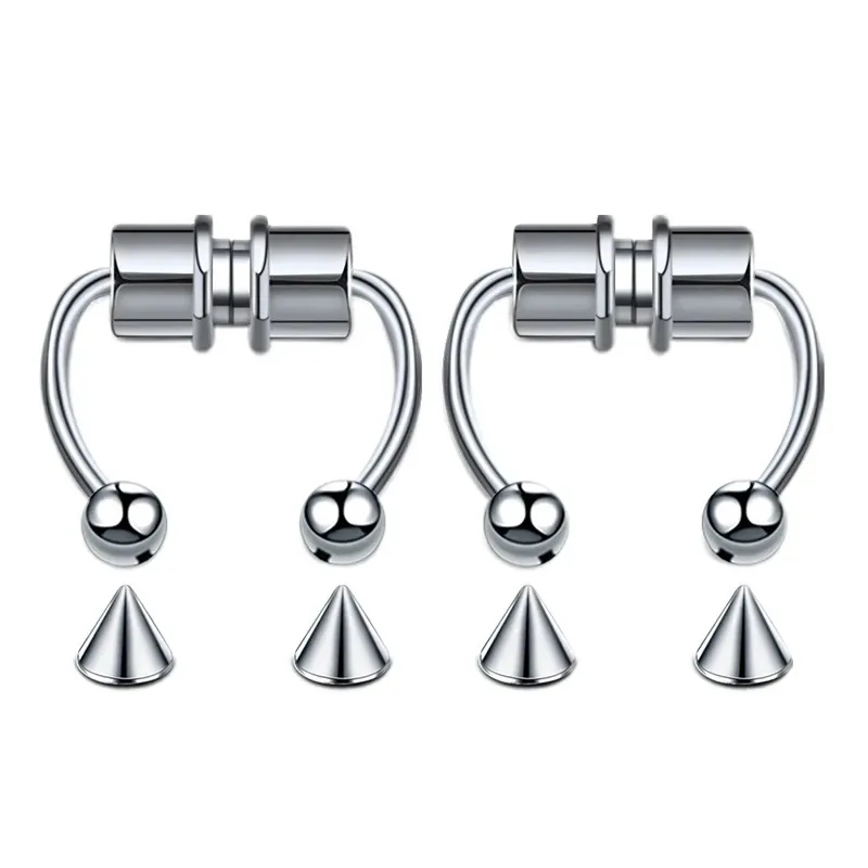 1/2/3 Buah Cincin Hidung Magne - Body Jewelry Nose ulasan dan harga