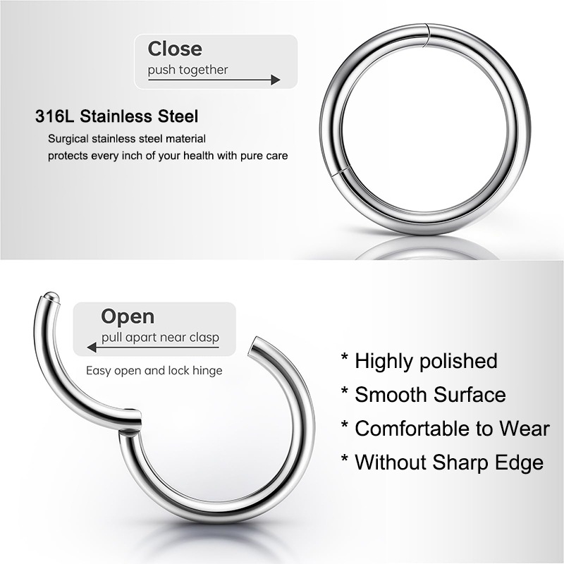 Cincin Telinga, Bibir, Tragus, - Body Jewelry Nose ulasan dan harga