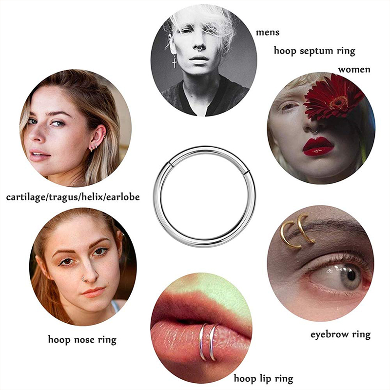 Cincin Telinga, Bibir, Tragus, - Body Jewelry Nose ulasan dan harga