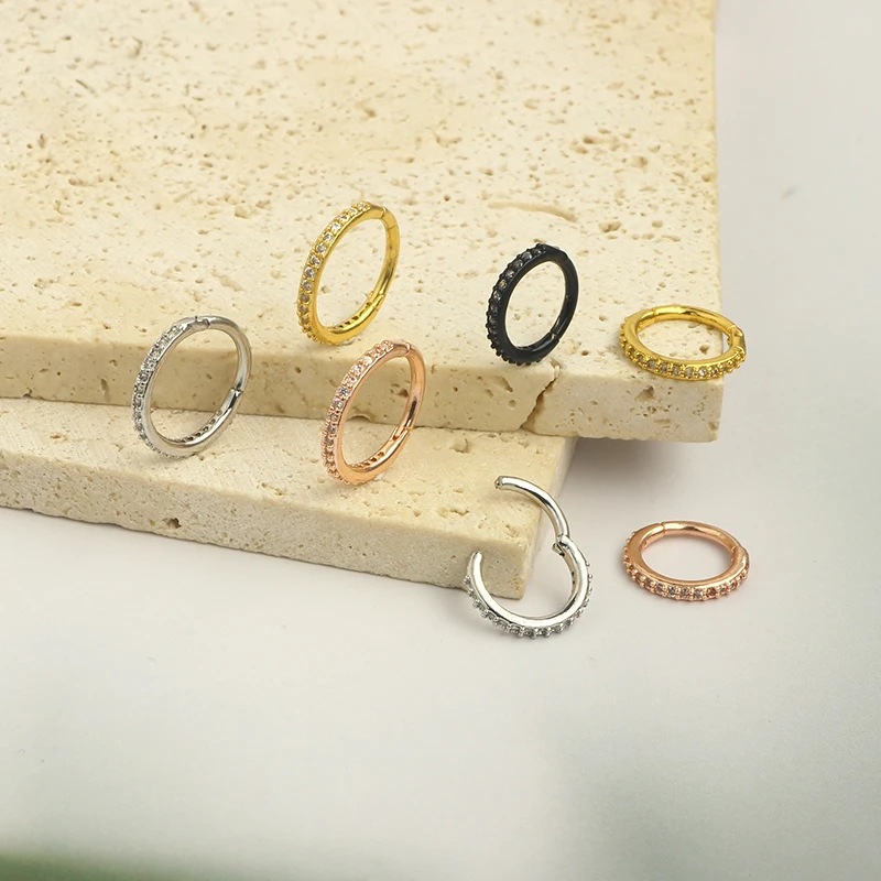 Cincin Hidung CZ Bening 16G, C - Body Jewelry Nose ulasan dan harga