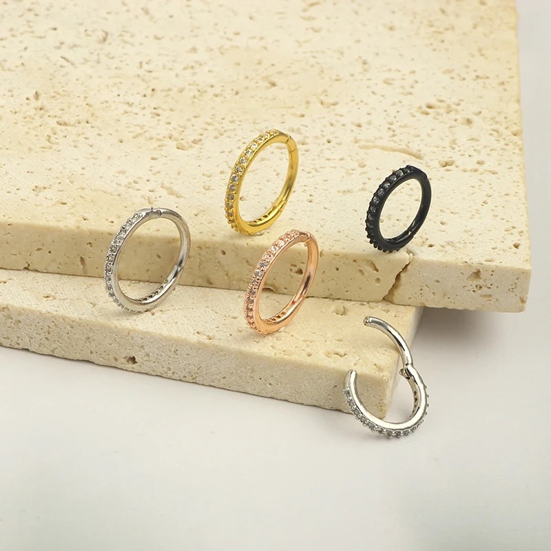 Cincin Hidung CZ Bening 16G, C - Body Jewelry Nose ulasan dan harga