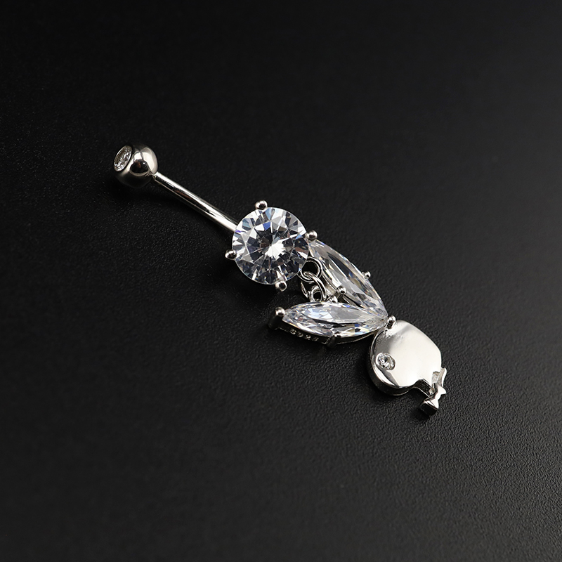Hypoallergenic 925 Perak Sterl - Body Jewelry Hypoallergenic ulasan dan harga