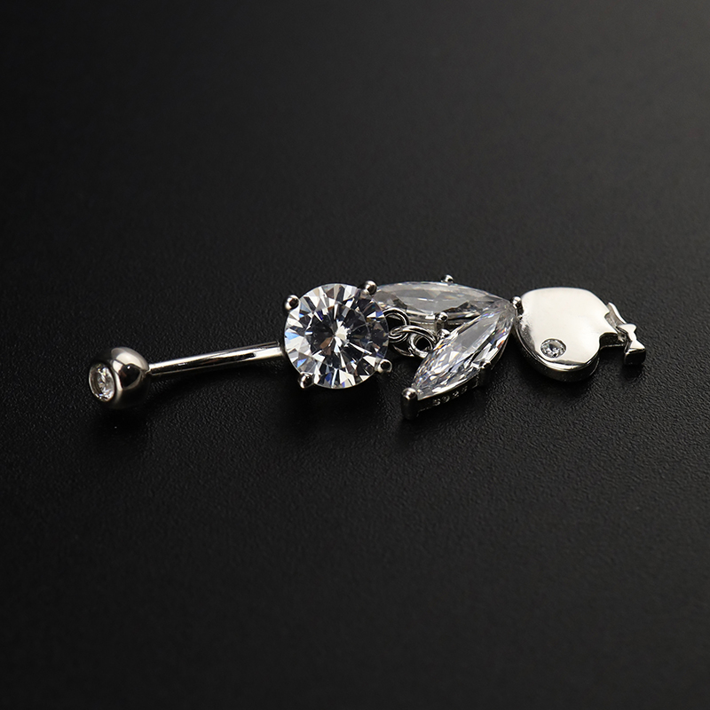Hypoallergenic 925 Perak Sterl - Body Jewelry Hypoallergenic ulasan dan harga