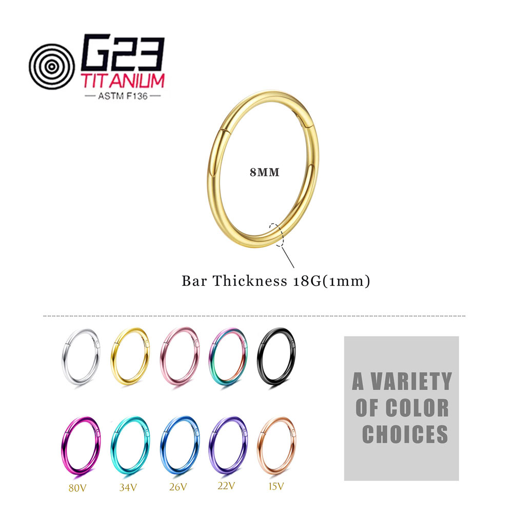 Anting Hidung Titanium G23 Gro - Body Jewelry Implant Grade Titanium ulasan dan harga