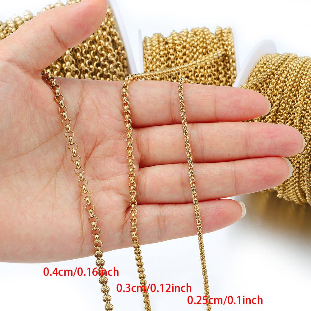 1 Meter Rantai Lingkaran Kecil - Body Jewelry Chains ulasan dan harga