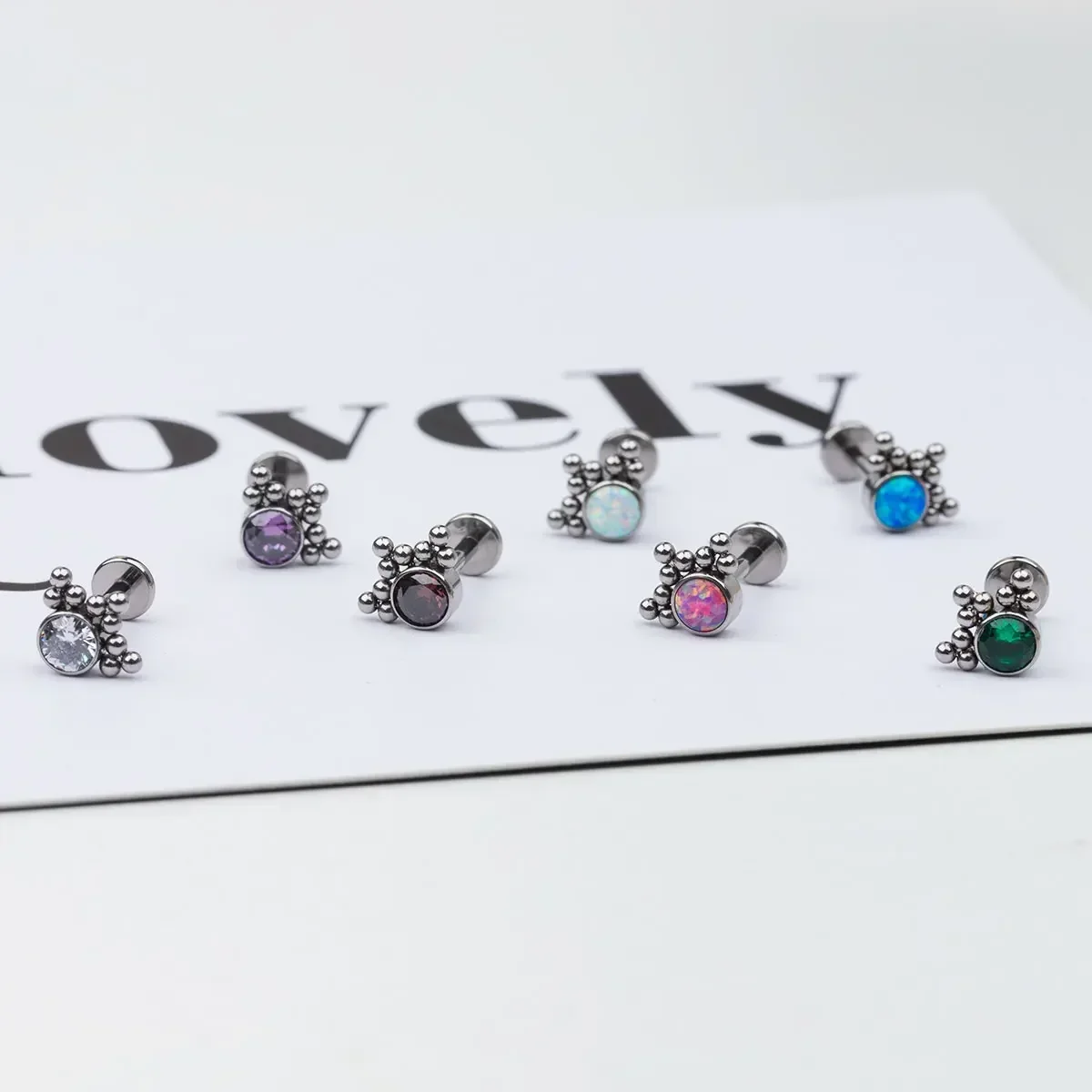 G23 ASTM F136 Set Tindik Bibir - Body Jewelry Implant Grade Titanium ulasan dan harga