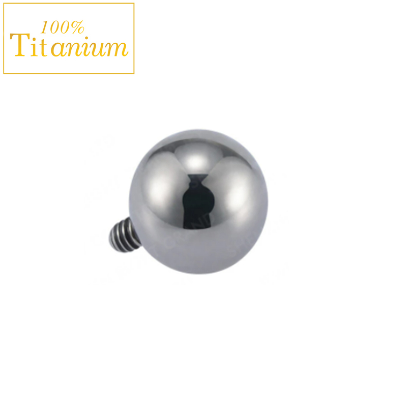 10 buah kelas implan ASTM G23  - Body Jewelry Implant Grade Titanium ulasan dan harga
