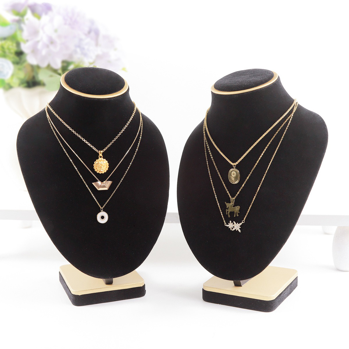 Manekin Perhiasan Beludru Hita - Body Jewelry Store ulasan dan harga