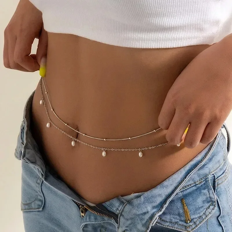 Baru Charm seksi dua lapisan r - Body Jewelry Chains ulasan dan harga