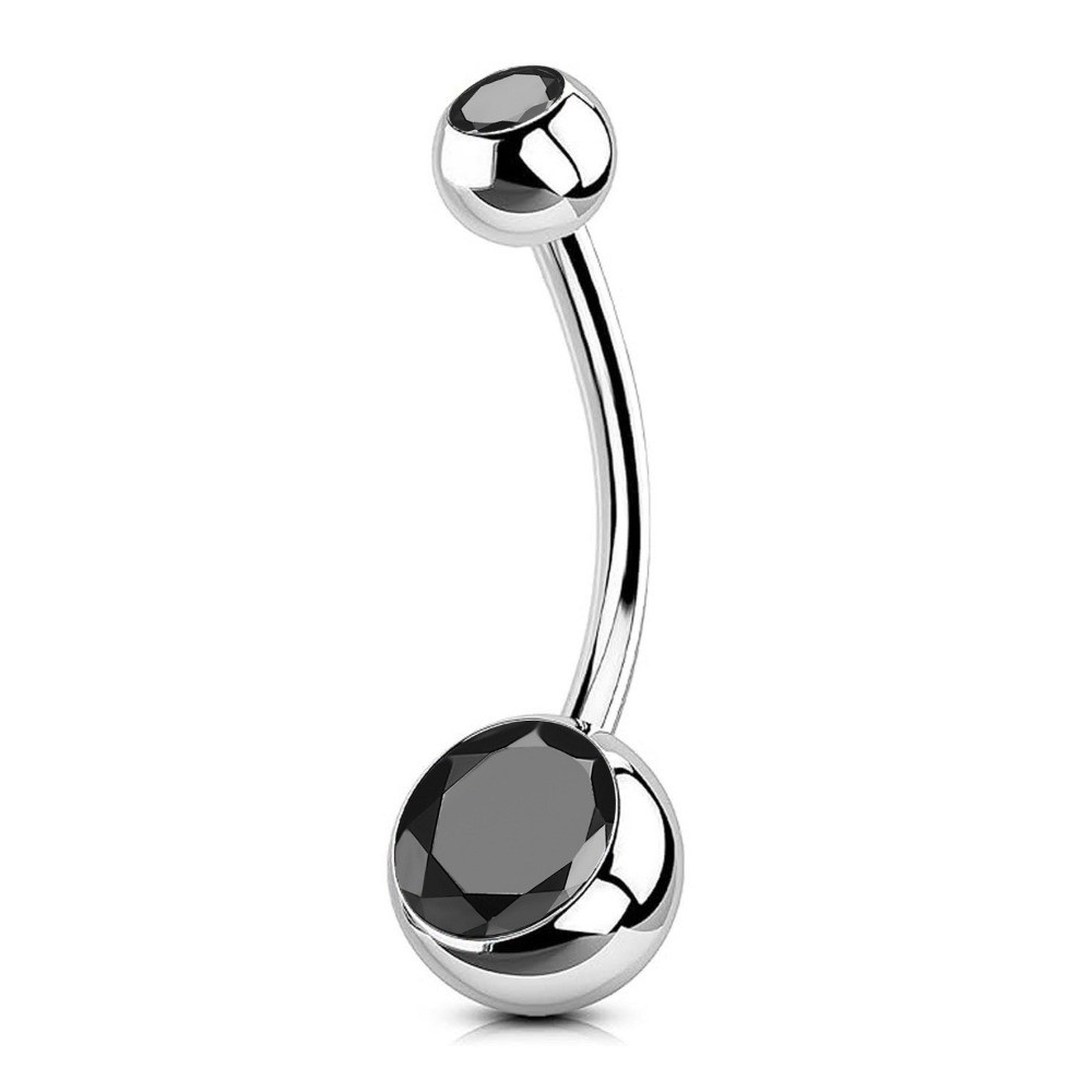 Cincin Pusar Bahan Titanium Be - Body Piercing Quality Jewelry ulasan dan harga