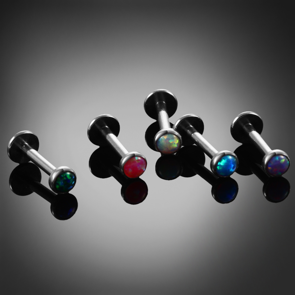 1 buah tindik Labret Titanium  - Body Jewelry Implant Grade Titanium ulasan dan harga