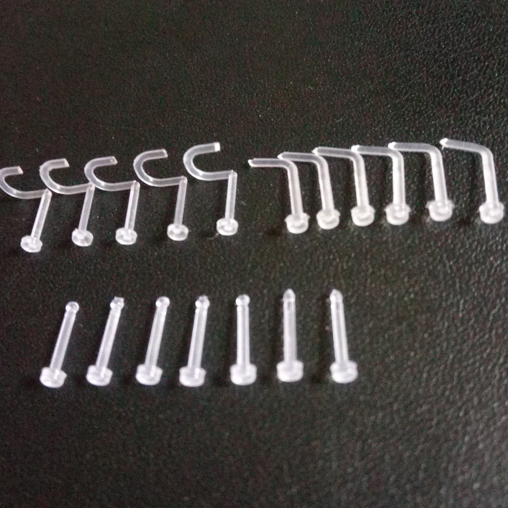 60Pcs Set Cincin Hidung Akrili - Body Jewelry Ideas ulasan dan harga