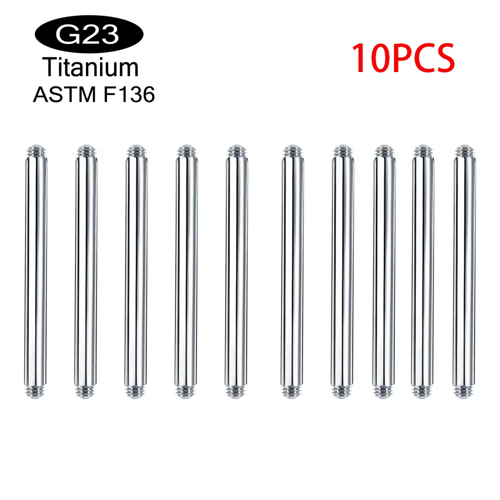 10pcs/lot ASTM F136 Titanium G - Body Jewelry Implant Grade Titanium ulasan dan harga