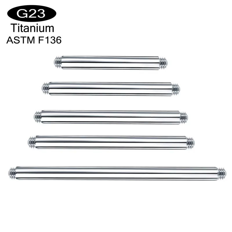 10pcs/lot ASTM F136 Titanium G - Body Jewelry Implant Grade Titanium ulasan dan harga