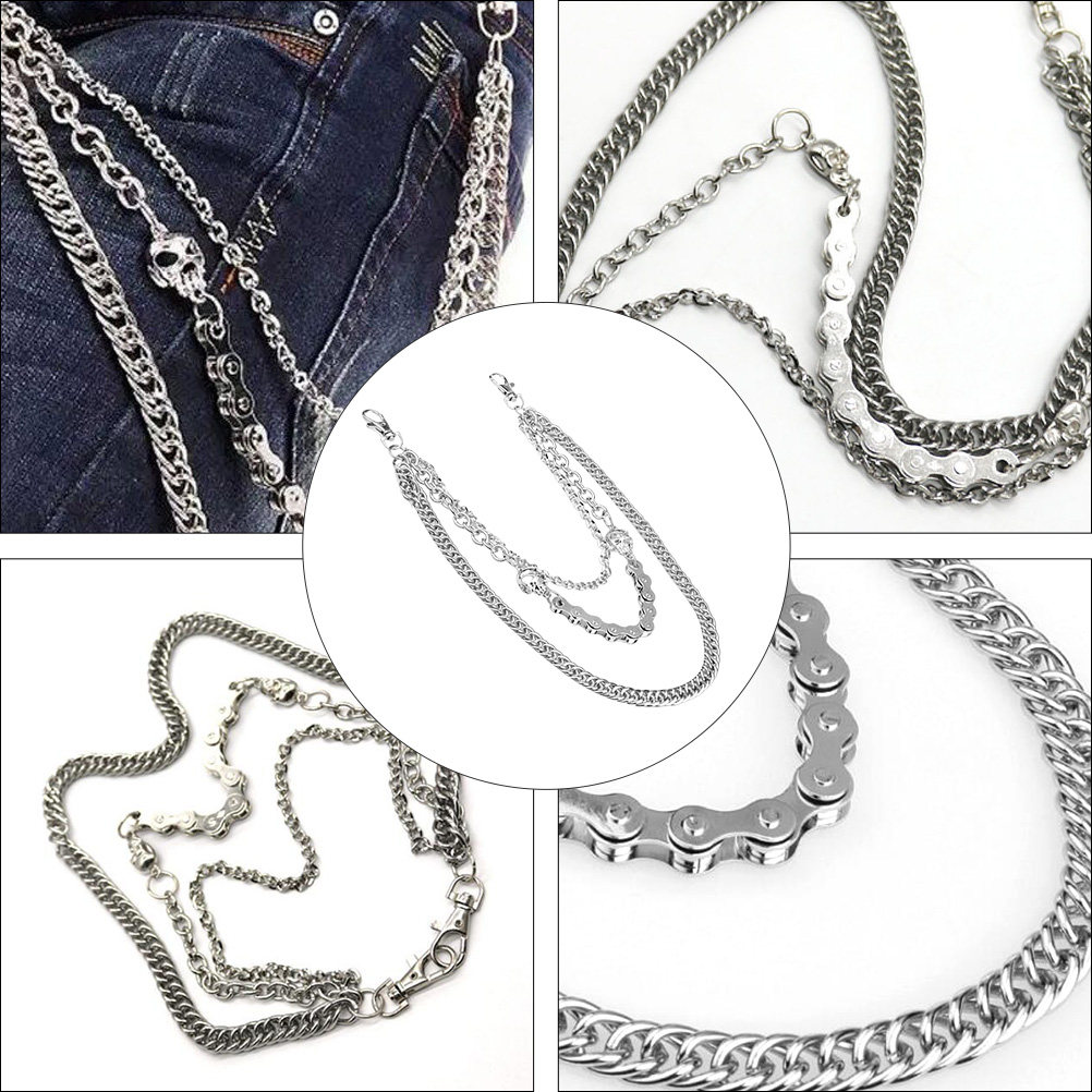 1Pcs Rantai Celana Pria Motif  - Body Jewelry Ideas ulasan dan harga