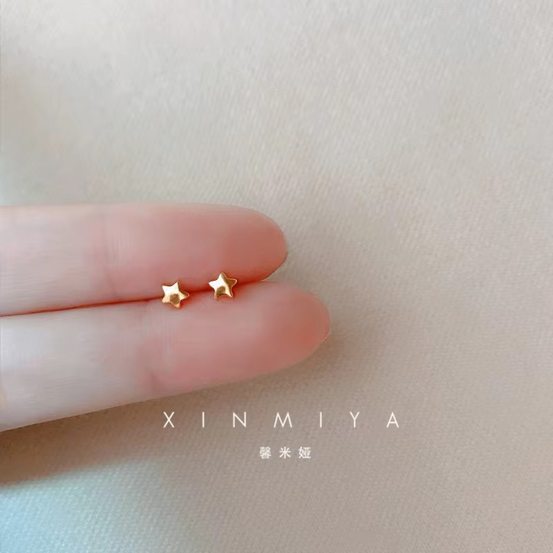 Anting-anting kancing kupu-kup - Body Jewelry Hypoallergenic ulasan dan harga