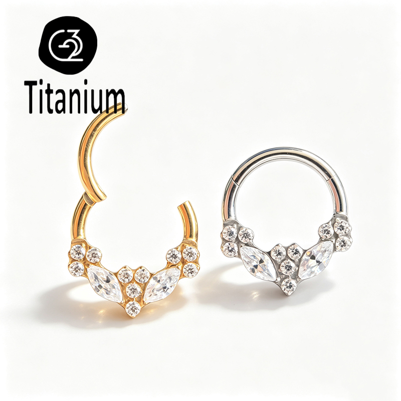 Cincin Hidung Titanium ASTM F1 - Body Piercing Quality Jewelry ulasan dan harga