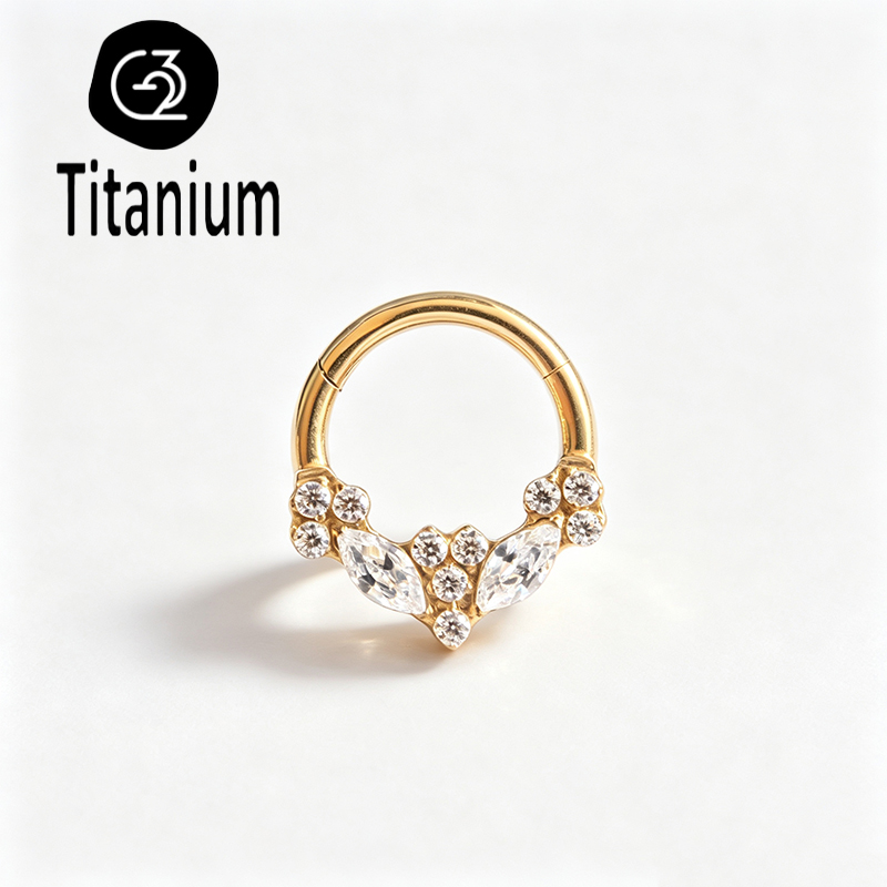 Cincin Hidung Titanium ASTM F1 - Body Piercing Quality Jewelry ulasan dan harga