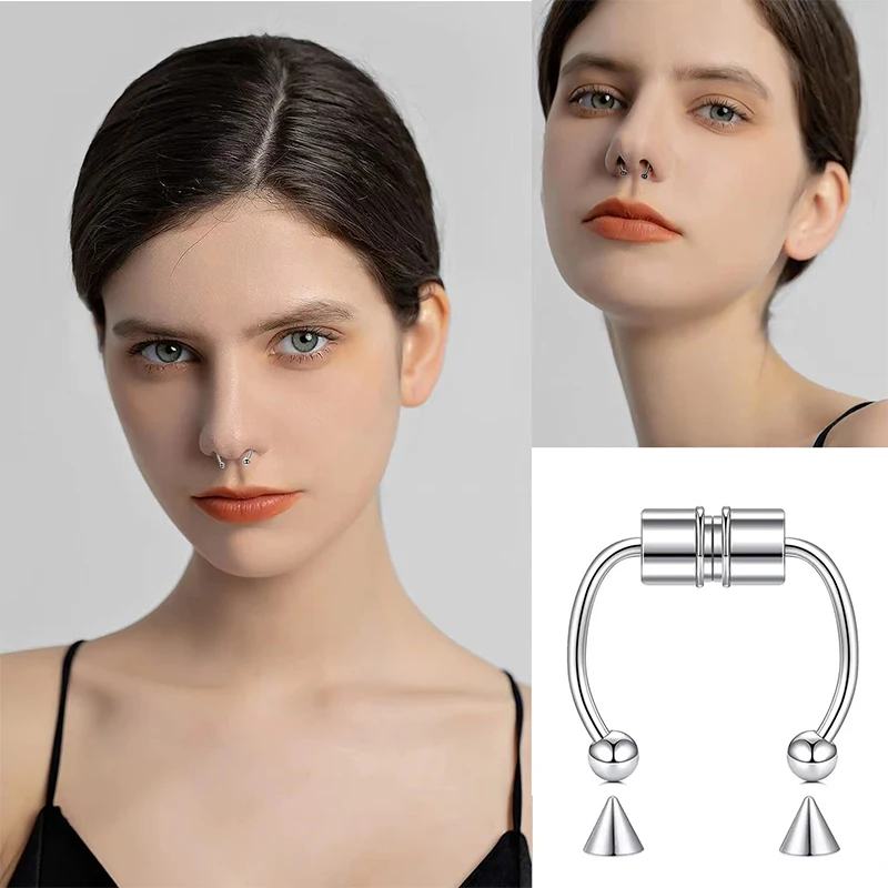 Cincin tindik hidung palsu, pe - Body Jewelry Nose ulasan dan harga