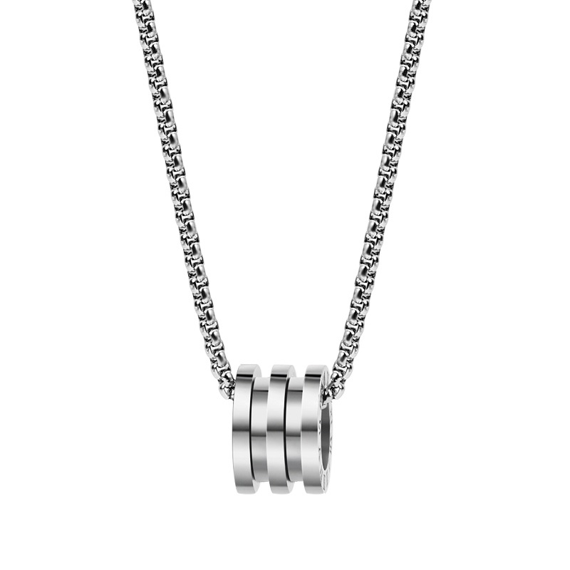 Kalung titanium steel full bod - Body Jewelry Real Gold ulasan dan harga