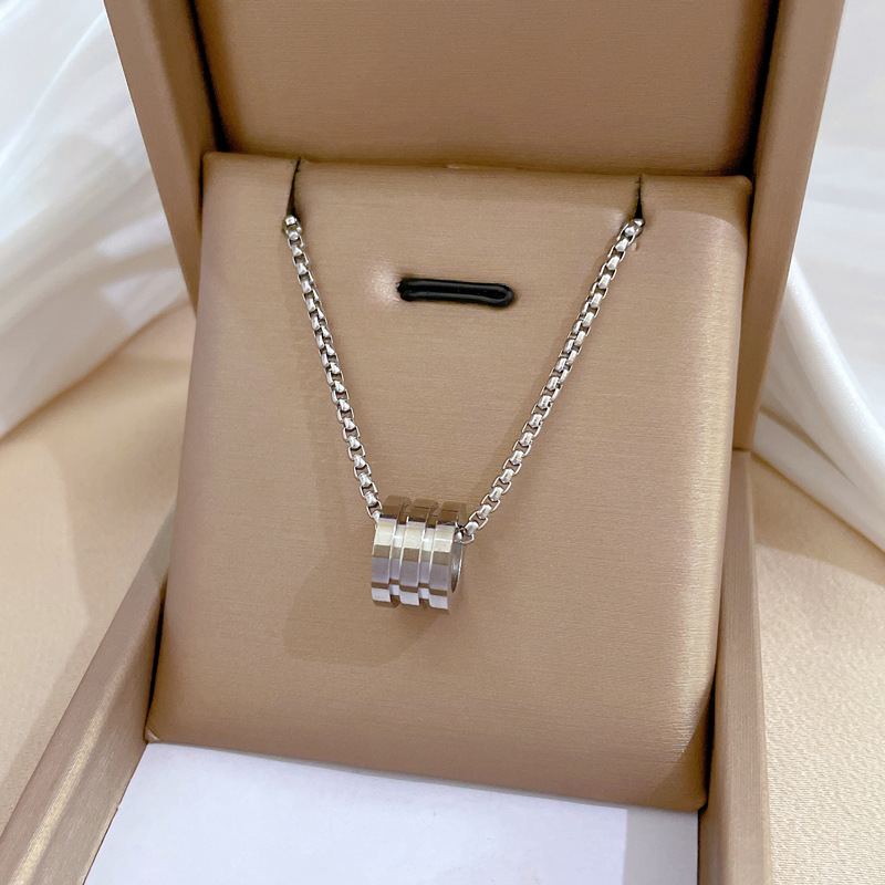 Kalung titanium steel full bod - Body Jewelry Real Gold ulasan dan harga