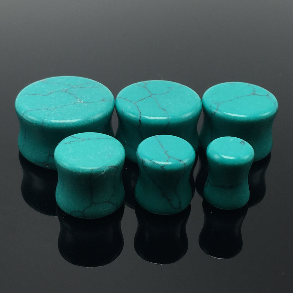 Alisouy 2 Buah Fashion Green T - Body Jewelry Gauge To Mm ulasan dan harga