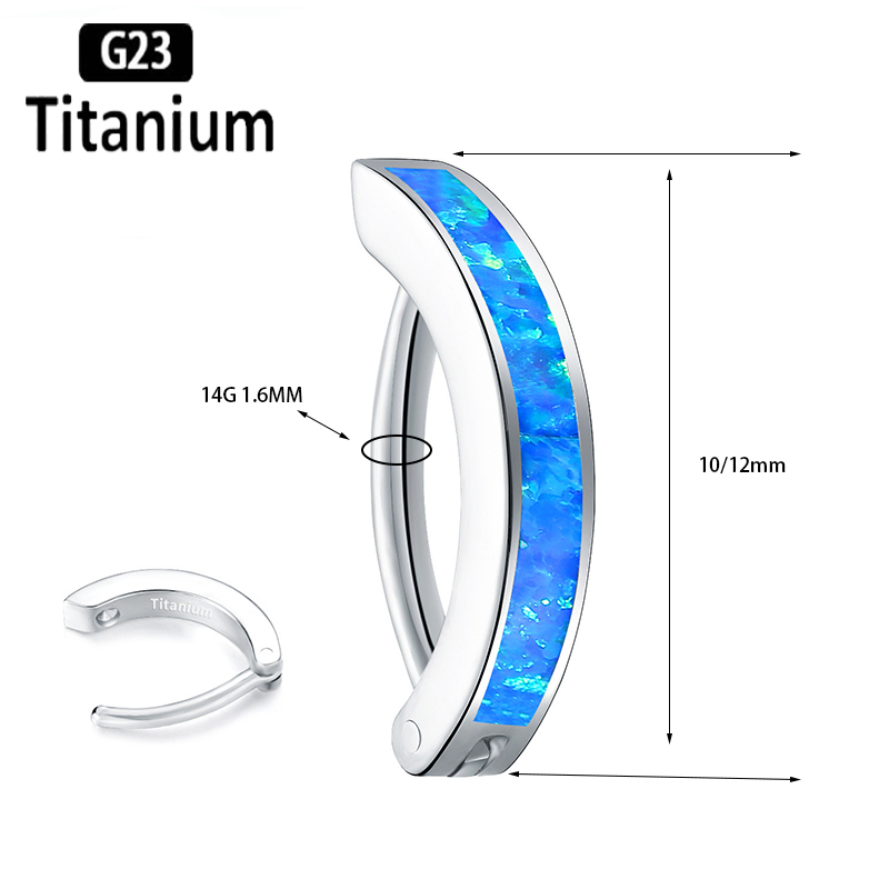 1 Buah 14G Implan Kelas G23 Ti - Body Jewelry Implant Grade Titanium ulasan dan harga
