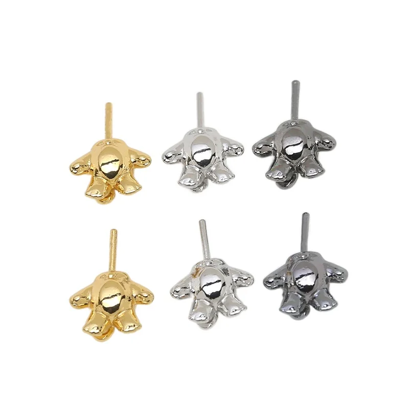 4 Buah Bahan Aksesori Pin Muti - Body Jewelry Real Gold ulasan dan harga