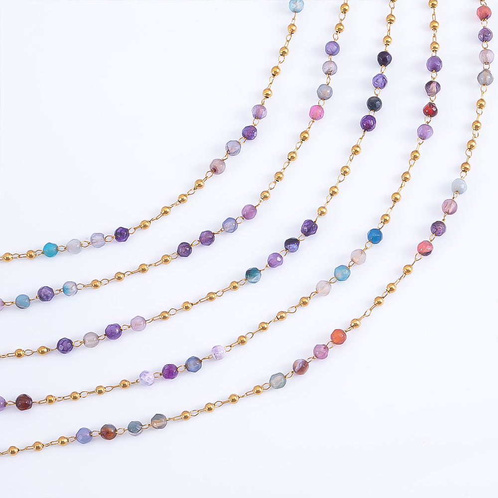 Rantai Manik-manik Kristal Tra - Body Jewelry Chains ulasan dan harga