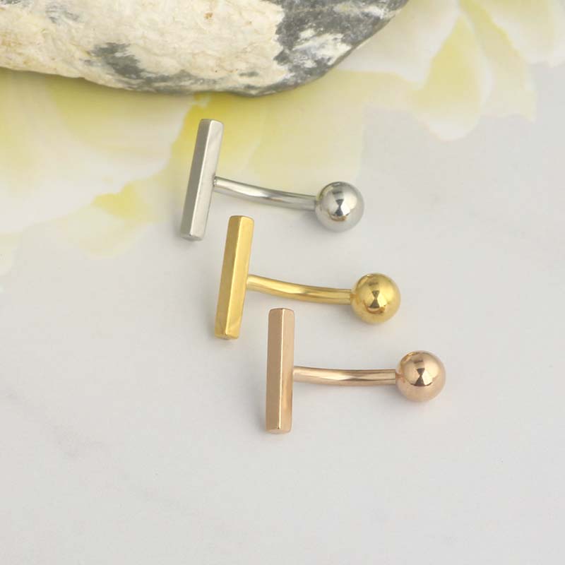 Cincin Pusar Menjuntai Seksi B - Body Jewelry Co ulasan dan harga