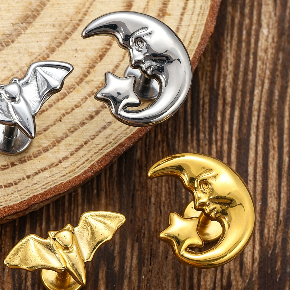 Anting-anting titanium ASTM F1 - Body Jewelry Implant Grade Titanium ulasan dan harga
