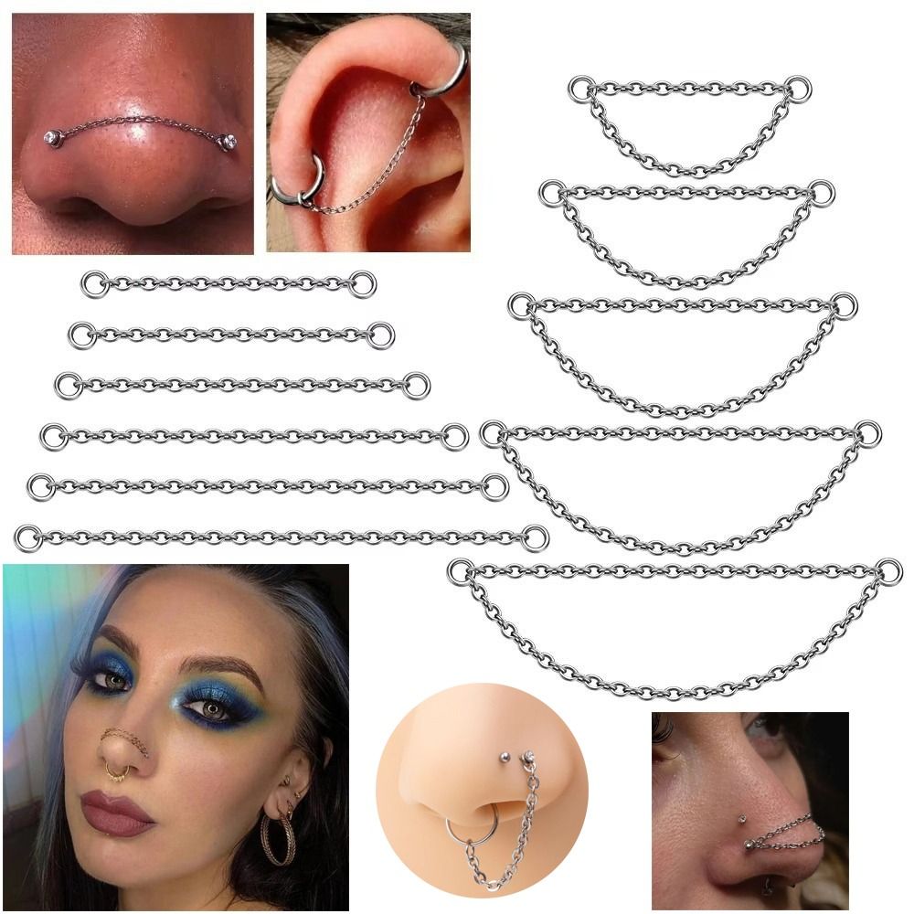 Rantai Hidung Titanium Fashion - Body Jewelry Nose ulasan dan harga