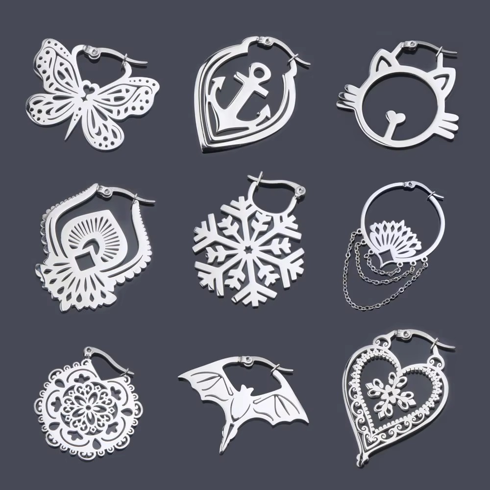 2 Buah Anting-Anting Oreja Tin - Body Piercing Quality Jewelry ulasan dan harga